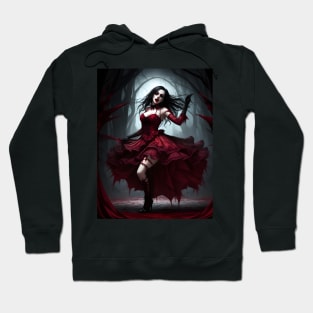 Joyful Dancing Vampiress Hoodie